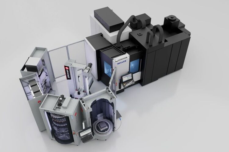 HELLER HF3500 DL met de innovatieve EROWA Dynamic 500 automatisering - Vandervegt fijnmetaal