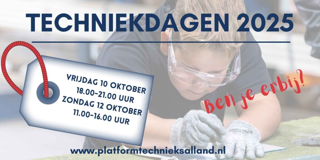 Platform Techniek Salland organiseert Techniekdagen bij Vandervegt fijnmetaal